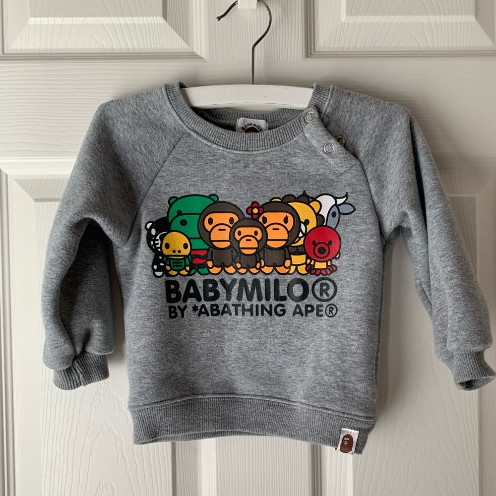 BAPE by A Bathing Ape baby sweatshirt - 12M